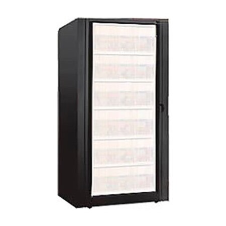 Datum Filing Systems Rotary File Cabinet Components, Base Starter Unit, Legal, 5-High, Black XSLG-S5E-T25